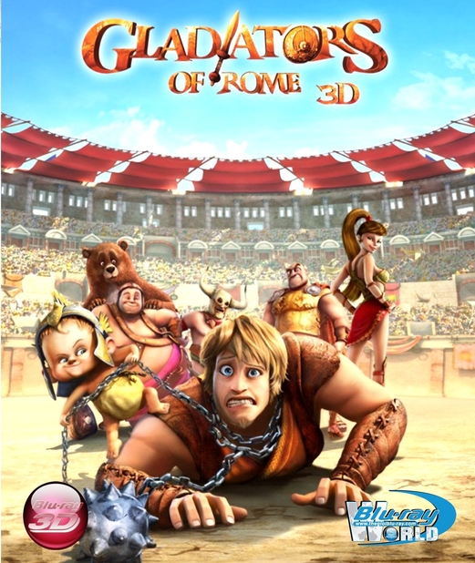 D154. Gladiators Of Rome 2012  - ĐẤU SĨ THÀNH ROME 3D 25G (DTS-HD MA 5.1)  